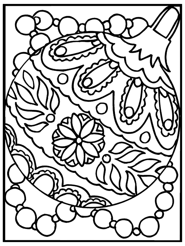 Plansa de colorat cu Craciun 479 422